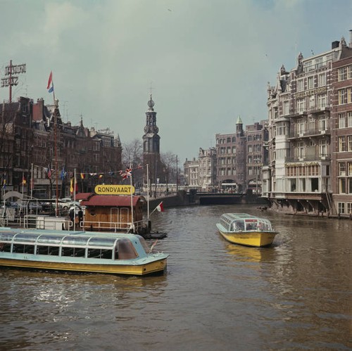 River amstel amsterdam - amstel, in