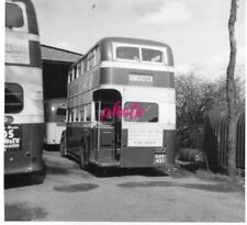 DONCASTER CORPORATION TRANSPORT DAIMLER CVD6 BUS 112 1970X PHOTOGRAPH