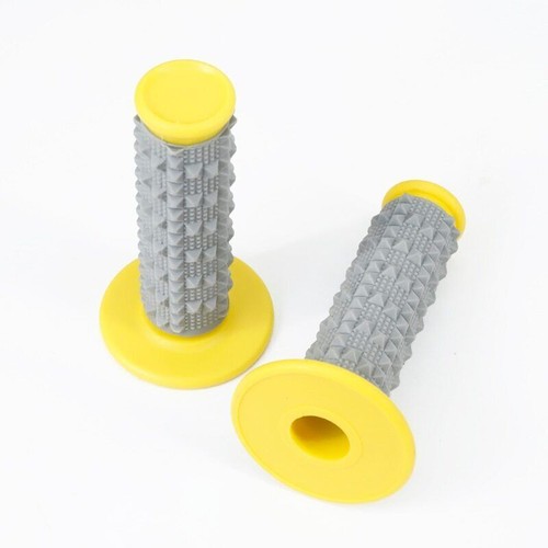 Grips handlebar yellow - handlebar, grey