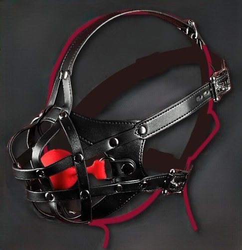 Muzzel head harness with built - harness,