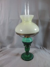 Vintage Glass Oil Lamp