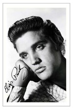ELVIS PRESLEY Signed Autograph