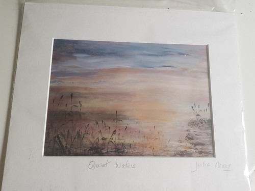 Sealed quiet waters print from - quiet,