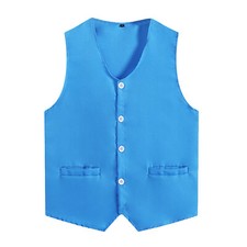 UK Boy's Girls Sleeveless