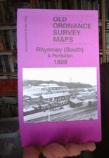 MAP OF Rhymney (South) 1899
