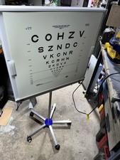 eye test light box stand