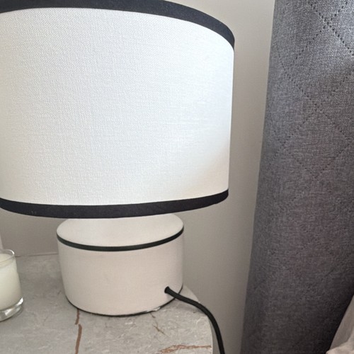 Modern white black - white, table