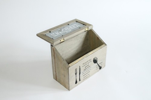 Rustic wooden printed recipes - rustic,