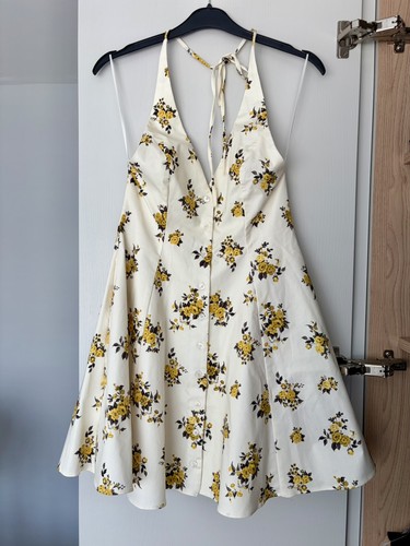Zara yellow floral print - zara,