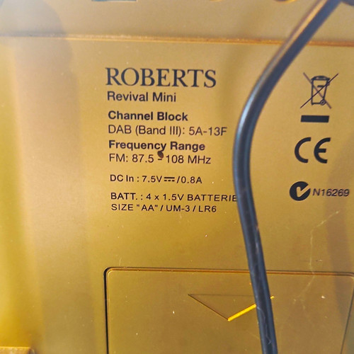 Roberts revival mini dab - roberts, dab/fm