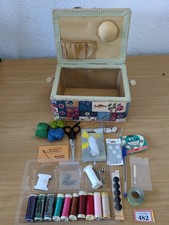 Sewing Box With Contents Pins