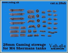 28mm 1/56th Sherman ta Stowage