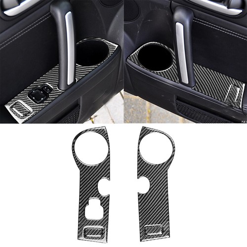 4pcs carbon fiber door armrest - 4pcs,