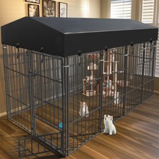 Solid dog kennel - solid,