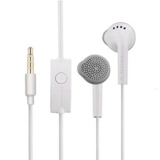 Genuine Samsung Handsfree Headphones Earphones with Mic EHS61ASFWE White Black