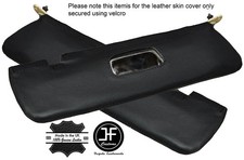 BLACK STITCHING 2X SUN VISORS