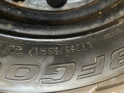 Goodrich mud terrain tyre - tyre,, new