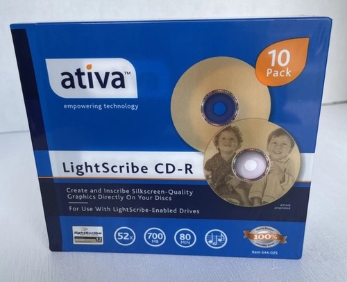 Ativa lightscribe pack - ativa,