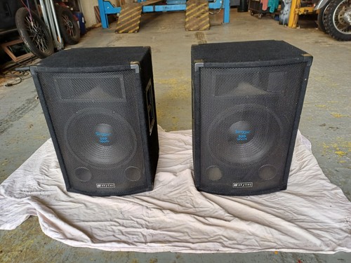 Skytec speakers pair cabs - speakers,