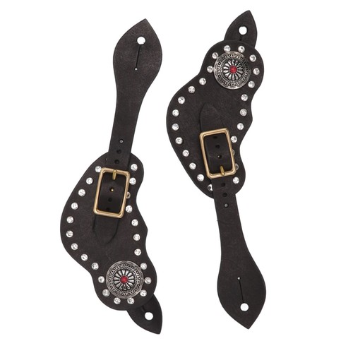1pair spur strap leather - 1pair,