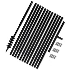 Ground Drill with Handle Steel