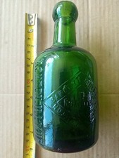 Barrett Mineral Waters Ashton.U.Lyne Dumpy Selzer Bottle
