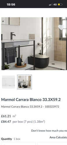 Porcelanosa large ceramic