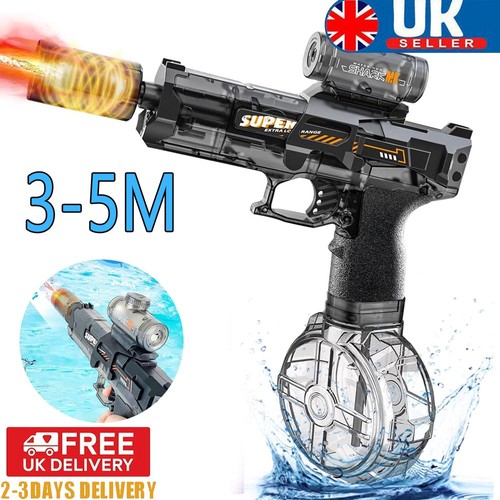 Electric water gun - water,