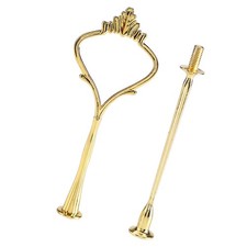 2 Tier Cake Plate Stand