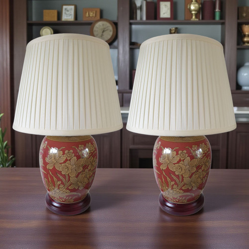 Pair chinese red golden - pair,