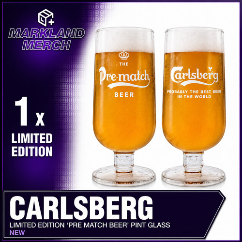 Carlsberg pre match beer pint - pre-match,
