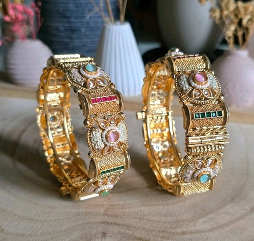 22ct gold plated bangle - 22ct,