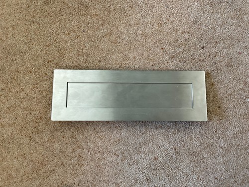 Stainless steel letter box - steel,