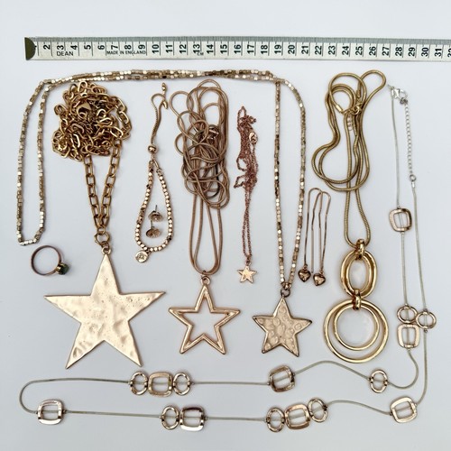 Rose gold tone job lot