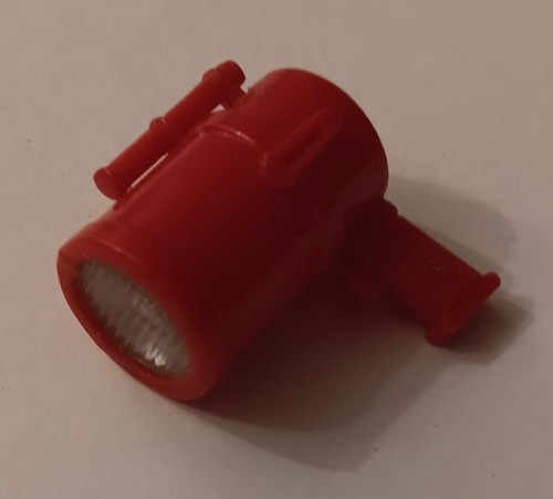Red flashlight figure - red,