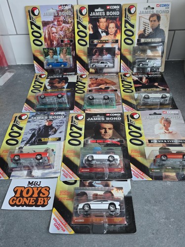 Corgi james bond full set - 1/64,