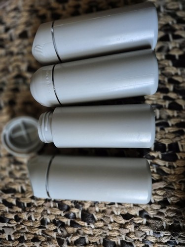 Grey empty plastic pill - grey,