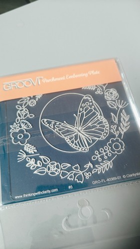 Groovi parchment embossing - parchment,
