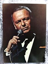 Frank Sinatra - actor/singer, Rat Pack member,  signed photo (preprinted)