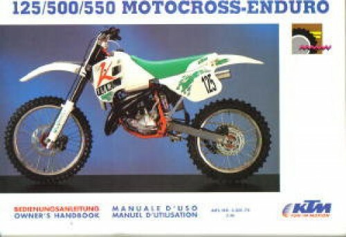 1992 ktm 125 500 - 125,