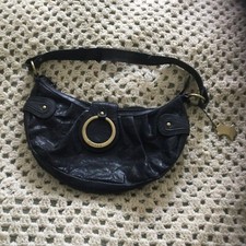 Black Leather Handbag