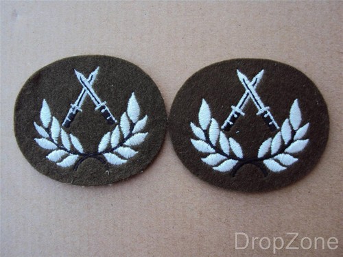 Pair british army senior - pair, of