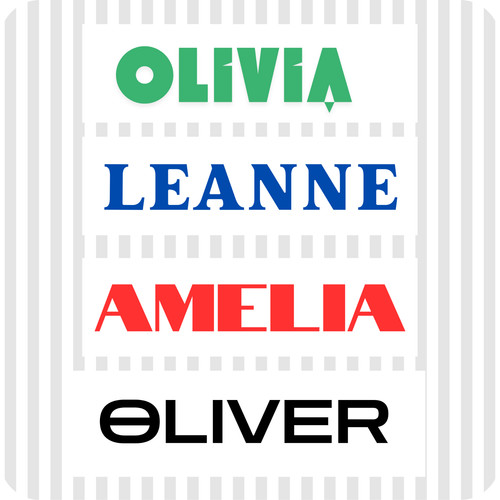 Personalised vinyl name - personalised,