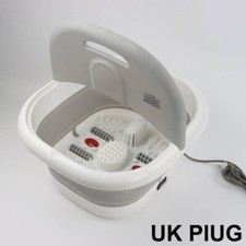 Electric Infrared Foot Massager Wet Bath Spa Relax Therapy Pedicure Soothing UK