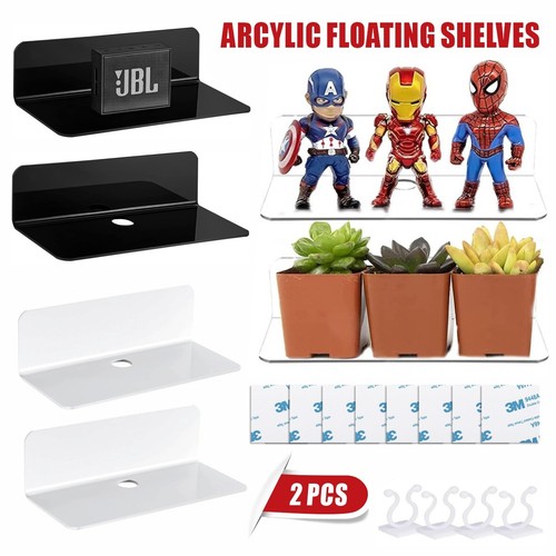 Floating wall shelves adhesive - wall,