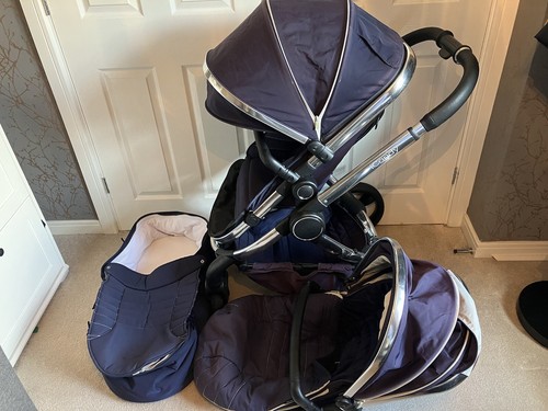 Icandy peach double - pram,
