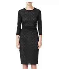 Reiss 1971 Zoe Black Textured