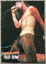 SKID ROW - 1993 Full page UK magazine poster