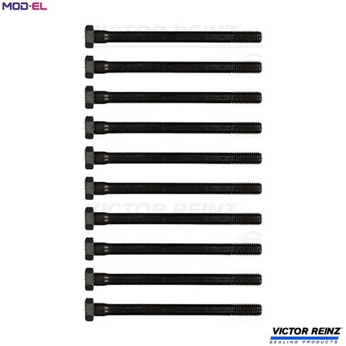 Cylinder head bolt set - head,
