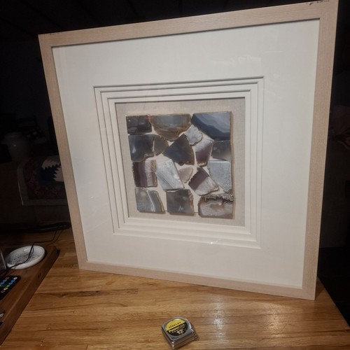 Large framed agate - shadow, box